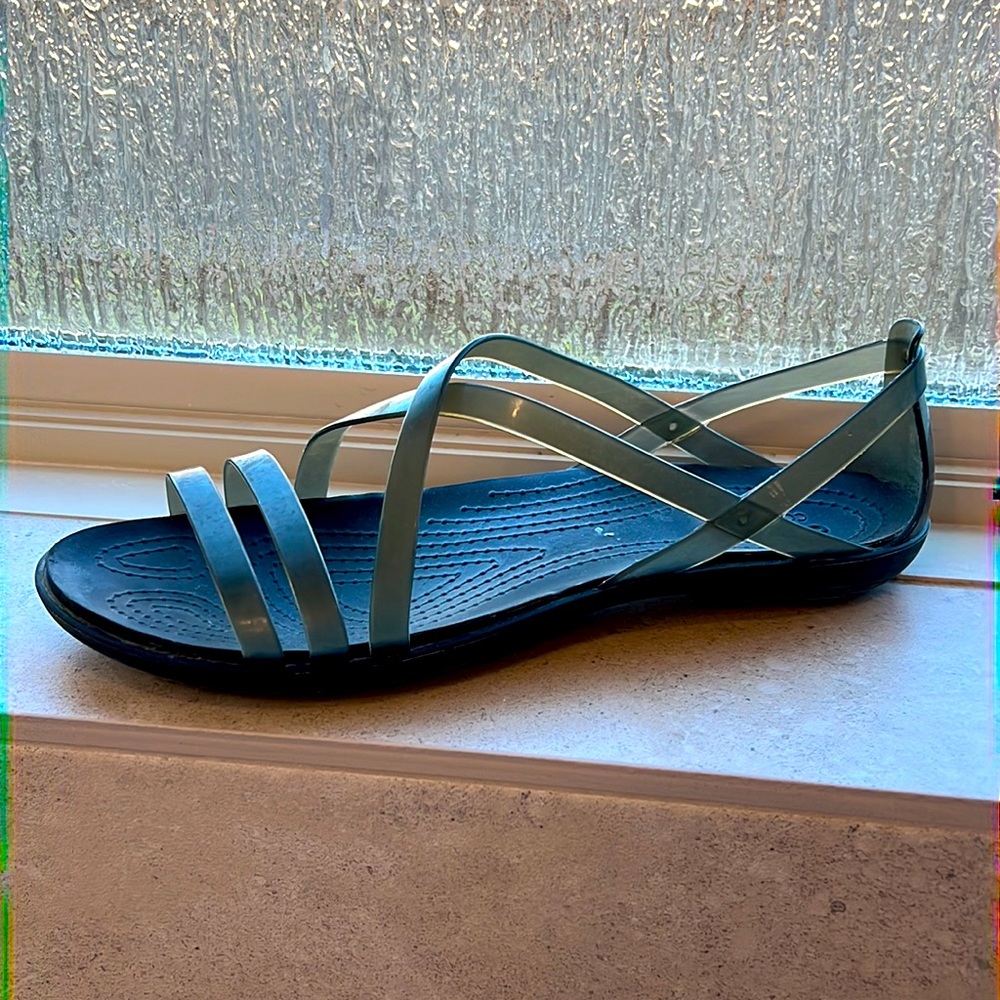 Crocs Women's Isabella Strappy Sandal Black